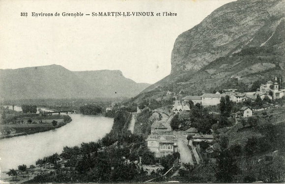 St-Martin-Le-Vinoux et l'Isere, Environs de Grenoble-Carey's Emporium