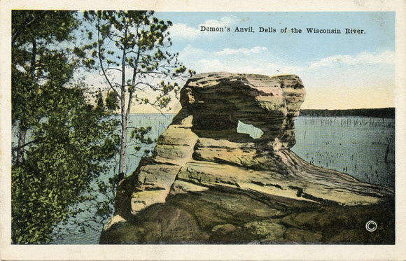Demon's Anvil, Dells of the Wisconsin River, WI-Carey's Emporium