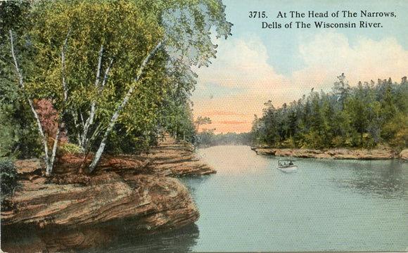 At the Head of The Narrows, Dells of the Wisconsin River, WI-Carey's Emporium
