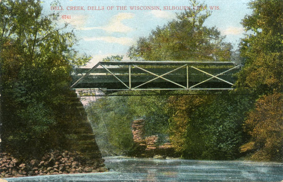 Dell Creek, Dells of the Wisconsin, Kilbourn City, WI-Carey's Emporium