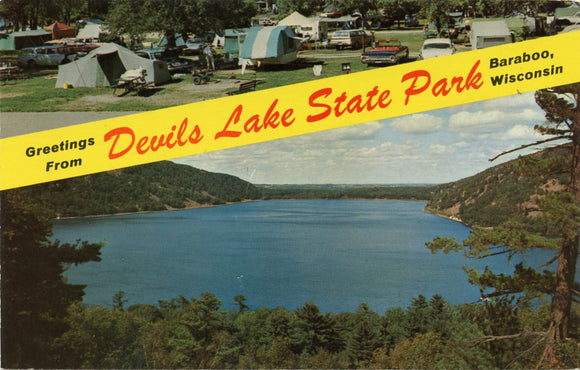 Greetings from Devil's Lake State Park, Baraboo, WI-Carey's Emporium