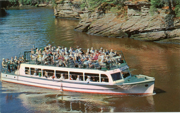 Chief at Devil's Elbow, Olson Boat Company, Wisconsin Dells, WI-Carey's Emporium