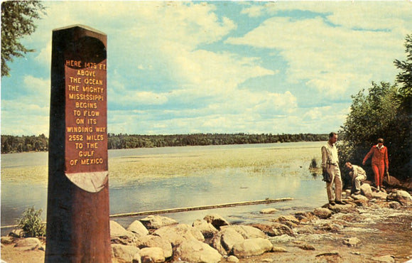 Headwaters of the Missisippi River, Itasca State Park, MN-Carey's Emporium