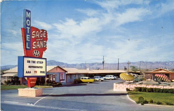 The Sage and Sand Motel, 3476 Las Vegas Blvd., South, Las Vegas, NV-Carey's Emporium