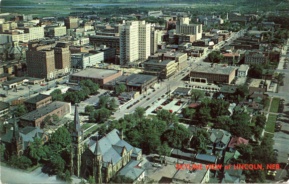 Skyline View of Lincoln, NE-Carey's Emporium