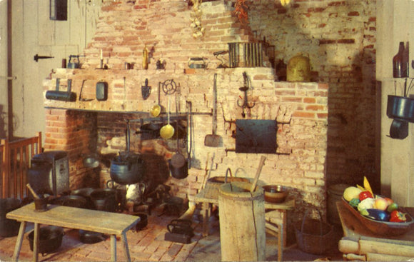 Plantation Kitchen, Oakley Plantation, St. Francisville, LA-Carey's Emporium