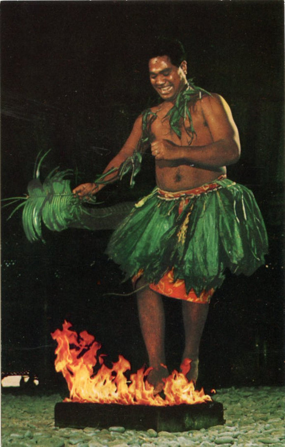 Samoan Dancer at the Polynesian Cultural Center, Laie, HI-Carey's Emporium