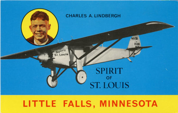 Charles A. Lindbergh, Spirit of St. Louis, Little Falls, MN-Carey's Emporium
