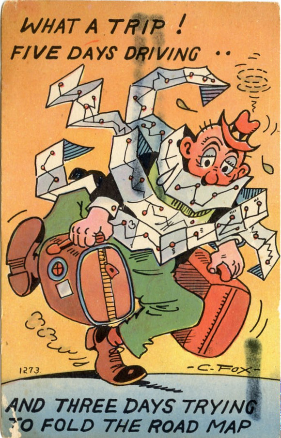 What a Trip! Five Days of Driving, and Three Days Trying to Fold the Road Map-Carey's Emporium