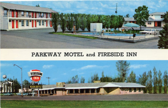 Parkway Motel and The Fireside Inn, Willmar, MN-Carey's Emporium
