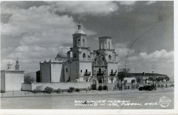 San Xavier Mission, Founded in 1692, Tucson, AZ-Carey's Emporium
