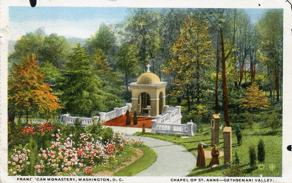 Chapel of St. Anne, Gethsemani Valley, Franciscan Monastery, Washington, DC-Carey's Emporium