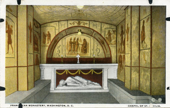 Chapel of St. Cecilia, Franciscan Monastery, Washington, DC-Carey's Emporium