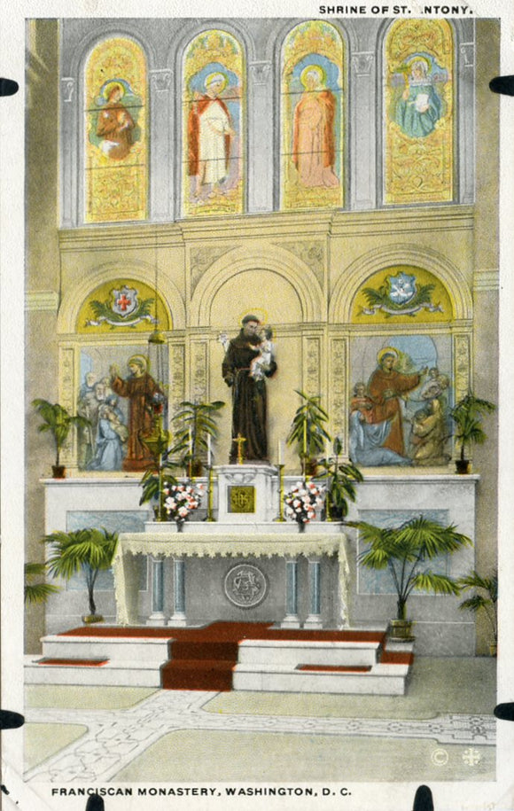 Shrine of St. Anthony, Franciscan Monastery, Washington, DC-Carey's Emporium