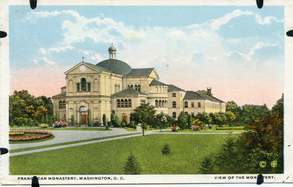 View of the Monastery, Franciscan Monastery, Washington, DC-Carey's Emporium