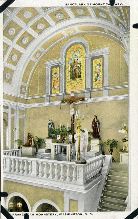 Sanctuary of Mount Calvary, Franciscan Monastery, Washington, DC-Carey's Emporium