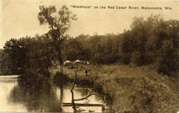 Waldheim on the Red Cedar River, Menomonie, WI-Carey's Emporium