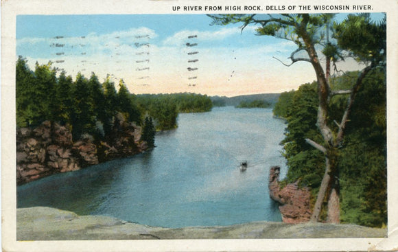 Up River from High Rock, Dells of the Wisconsin River, WI-Carey's Emporium