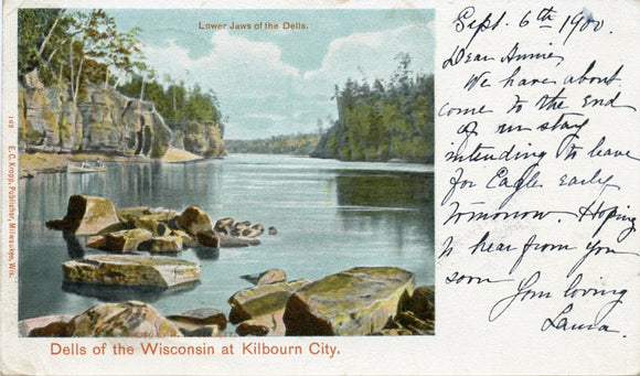 Dells of the Wisconsin, at Kilbourn City, WI-Carey's Emporium