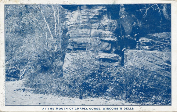 At the Mouth of Chapel Gorge, Wisconsin Dells, WI-Carey's Emporium