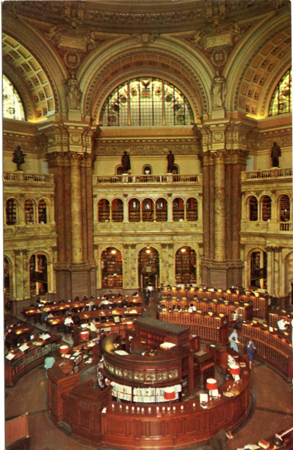 Main Reading Room, Library of Congress, Washington, DC-Carey's Emporium