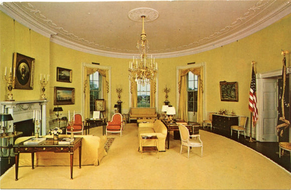 The Yellow Oval Room, The White House, Washington, DC-Carey's Emporium