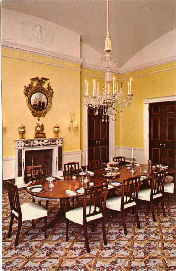 The Family Dining Room, The White House, Washington, DC-Carey's Emporium