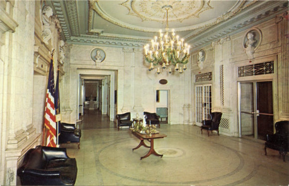 Entrance Lobby, Memorial Continental Hall, NSDAR, Washington City, DC-Carey's Emporium