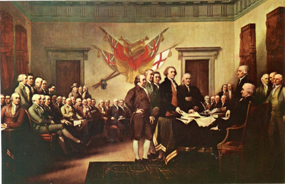 Declaration of Independence, Capitol Rotunda, Washington, DC-Carey's Emporium