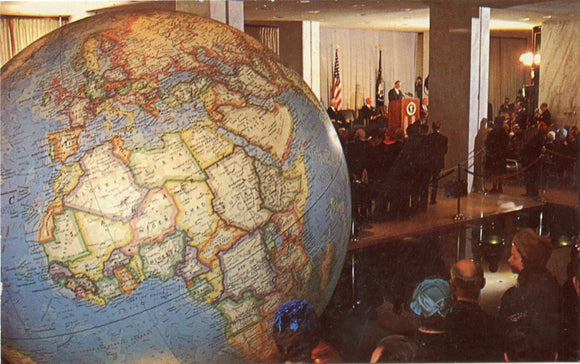 President Lyndon B. Johnson Dedicates the National Georgraphic Society's new Headquarters, Washington, DC-Carey's Emporium