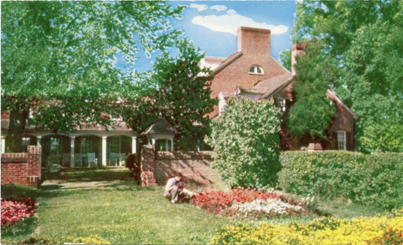 Bright Summer Flowers, Rossborough Inn, College Park, MD-Carey's Emporium