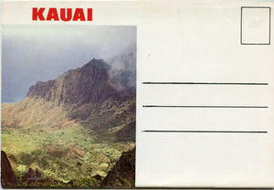 Kauai, HI Souvenir Folder-Carey's Emporium