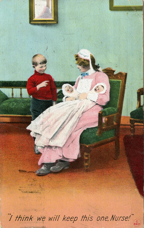 I Think We Will Keep This One, Nurse!-Carey's Emporium