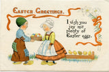 Easter Greetings, I Vish You Joy Mit Plenty of Easter Eggs-Carey's Emporium
