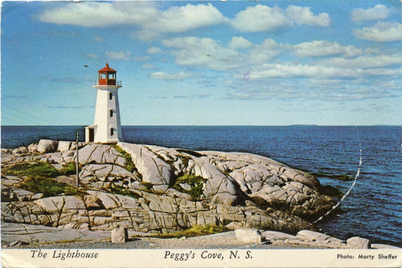 Lighthouse, Peggy's Cove, N. S.-Carey's Emporium