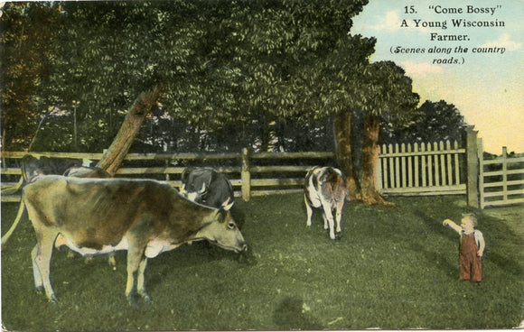 Come Bossy, A Young Wisconsin Farmer-Carey's Emporium