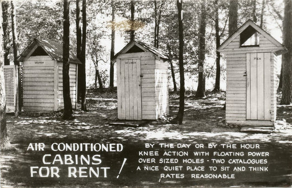 Air Conditioned Cabins for Rent!-Carey's Emporium