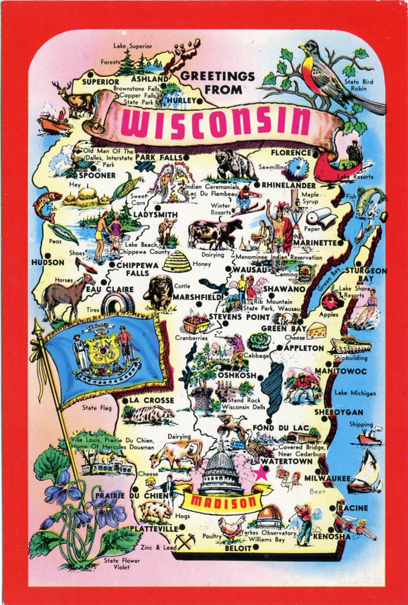 Greetings from Wisconsin-Carey's Emporium