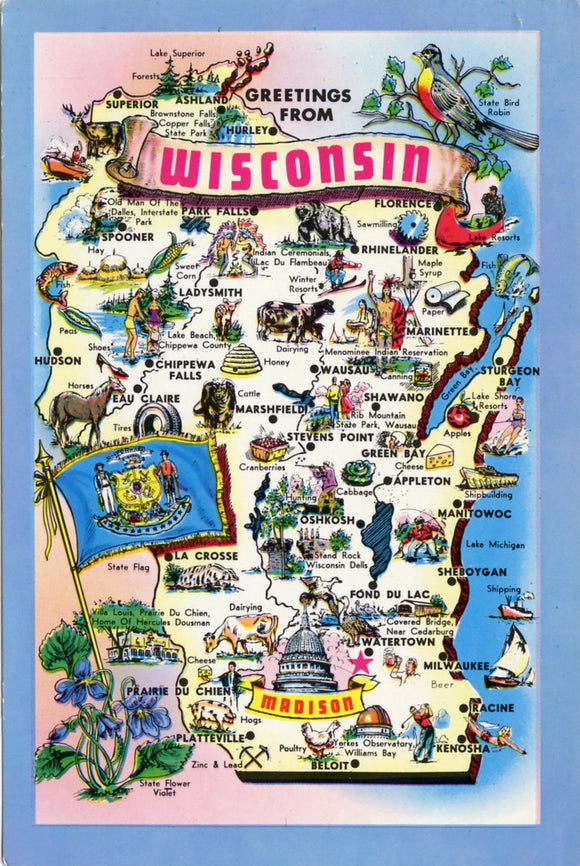 Greetings from Wisconsin-Carey's Emporium