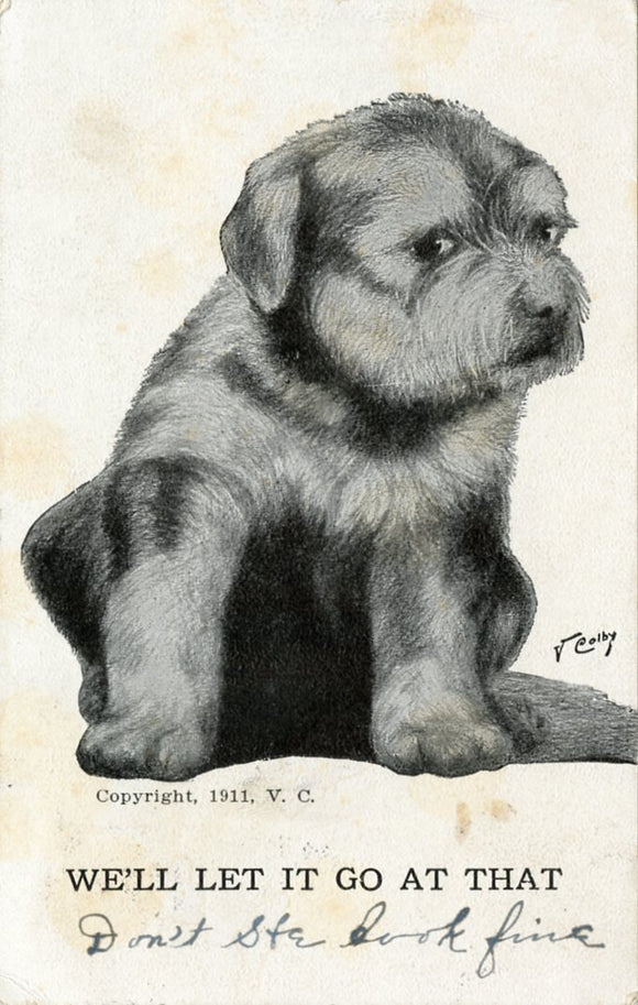 We'll Let it Go at That, Signed V. Colby-Carey's Emporium