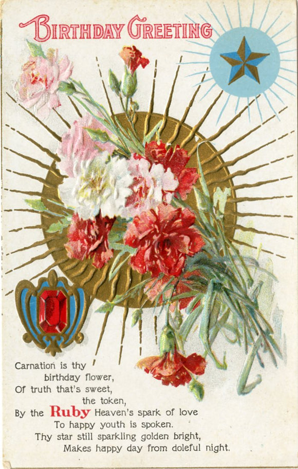 Birthday Greetings-Carey's Emporium