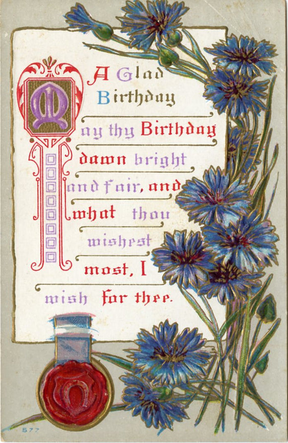 A Glad Birthday-Carey's Emporium