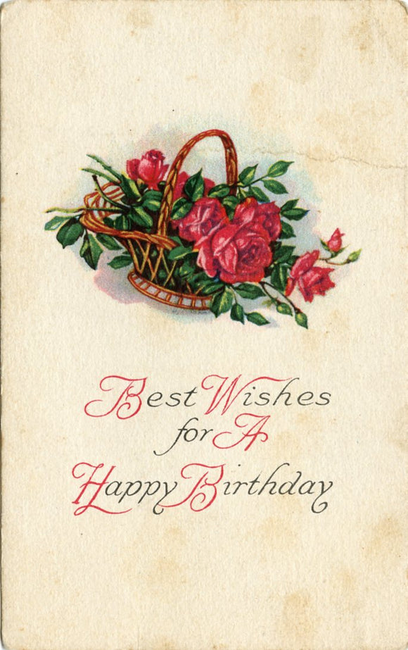 Best Wishes for A Happy Birthday-Carey's Emporium