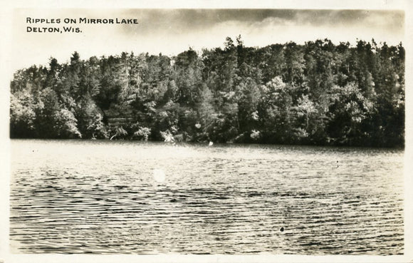 Ripples on Mirror Lake, Delton, WI-Carey's Emporium