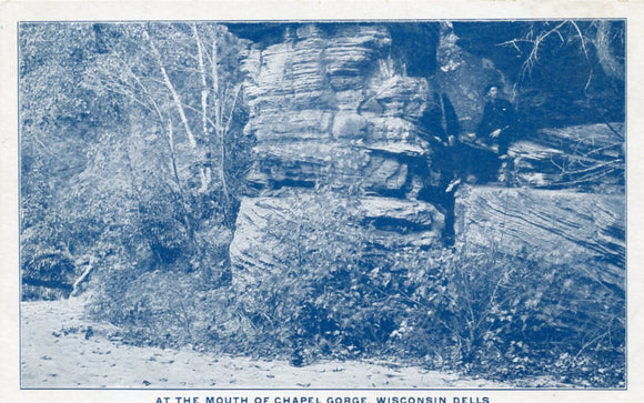 At the Mouth of Chapel Gorge, Wisconsin Dells, WI-Carey's Emporium