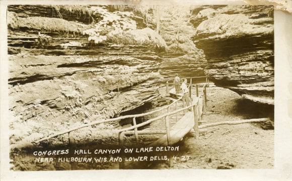 Congress Hall Canyon, on Lake Delton, Near Kilbourn, WI-Carey's Emporium