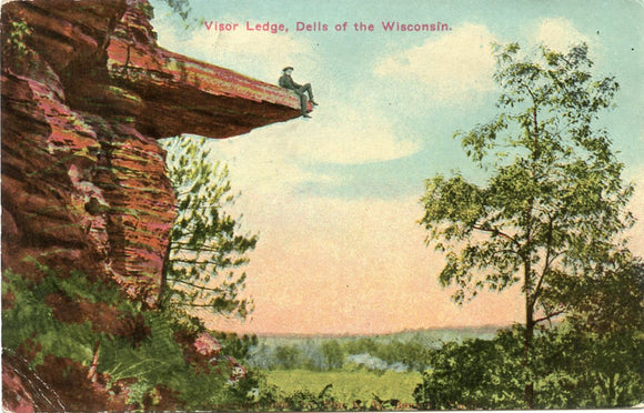 Visor Ledge, Dells of the Wisconsin, WI-Carey's Emporium