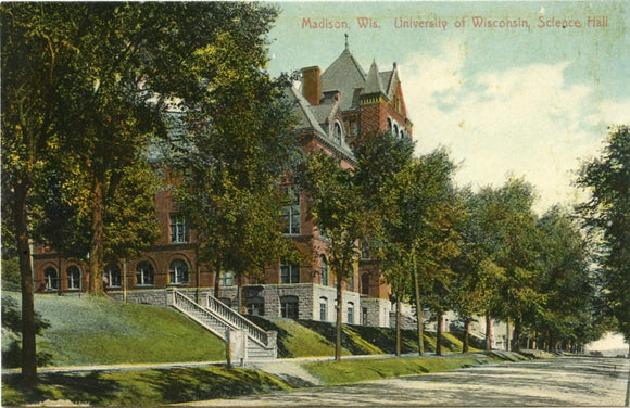 University of Wisconsin, Science Hall, Madison, WI [Postcard] – Carey's ...