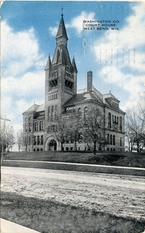 Washington Co. Court House, West Bend, WI-Carey's Emporium