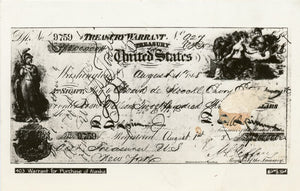 Warrant for Purchase of Alaska-Carey's Emporium